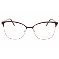Emozioni Women's Eyeglasses - Plum Lilac Metal Cat Eye Shape Frame | EM 4417 0OQ5 00 ,