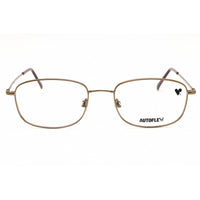 Flexon Men's Eyeglasses - Coffee Metal Oval Shape Full Rim Frame | AUTOFLEX 47 218 ,