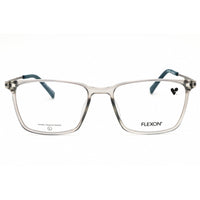 Flexon Men's Eyeglasses - Grey Injected Propionate Rectangular Frame | EP8023 035 ,