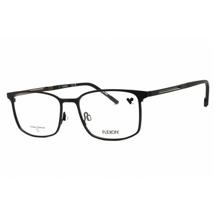 Flexon Men's Eyeglasses - Matte Black/Gunmetal Rectangular Shape Frame | E1149 002 ,