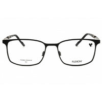Flexon Men's Eyeglasses - Matte Black/Gunmetal Rectangular Shape Frame | E1149 002 ,