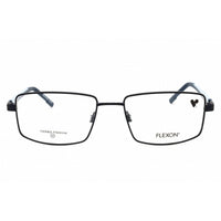 Flexon Men's Eyeglasses - Matte Navy Metal Rectangular Full Rim Frame | H6085 413 ,