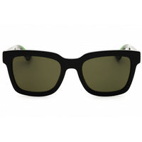 Gucci Men's Sunglasses - Black/Green Acetate Full Rim Rectangular Frame | GG0001SN 002 ,