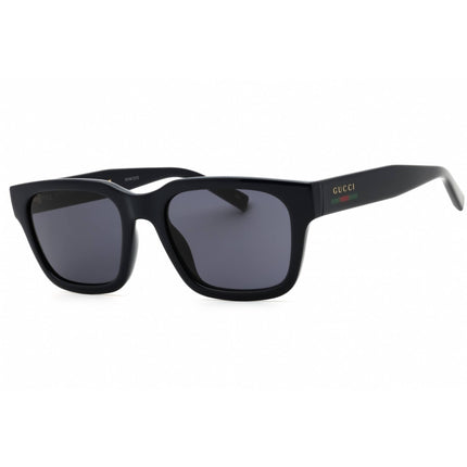 Gucci Men's Sunglasses - Blue Injected Propionate Rectangular Frame | GG1857S 004 ,