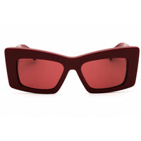 Gucci Women's Sunglasses - Burgundy Acetate Full Rim Cat Eye Shape Frame | GG1842S 005 ,