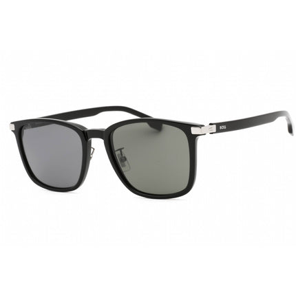 Hugo Boss Men's Sunglasses - Black/Gold Rectangular Full Rim Frame | 1406/F/SK 0807 M9 ,