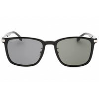 Hugo Boss Men's Sunglasses - Black/Gold Rectangular Full Rim Frame | 1406/F/SK 0807 M9 ,