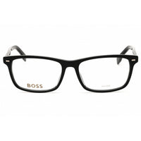 Hugo Boss Men's Eyeglasses - Black Plastic Rectangular Shape Frame | 1478/F 0807 00 ,
