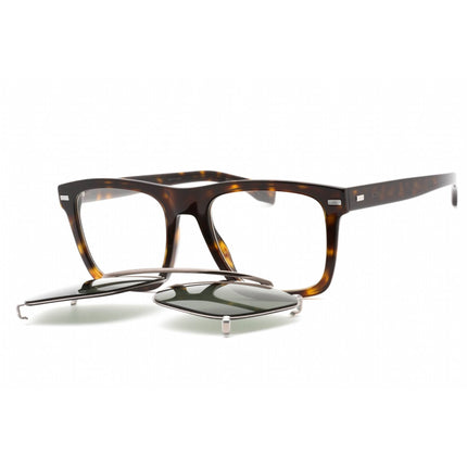 Hugo Boss Men's Eyeglasses - Havana Plastic Rectangular Frame | 1445/CS 0086 QT ,