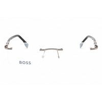 Hugo Boss Men's Eyeglasses - Ruthenium Black Rectangular Shape Frame | 1551/A 085K 00 ,