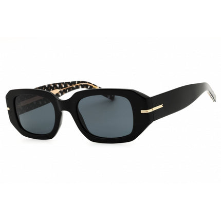 Hugo Boss Women's Sunglasses - Black Plastic Oval Full Rim Frame | 1608/S 0807 IR ,