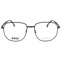 Hugo Boss Men's Eyeglasses - Matte Black Metal Full Rim Frame | 1672/F 0003 00 ,
