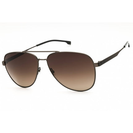 Hugo Boss Men's Sunglasses - Aviator Shape Metal Full Rim Frame | 1641/S 0R80 HA ,