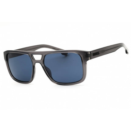 Hugo Boss Men's Sunglasses - Rectangular Plastic Full Rim Frame | 1648/S 0KB7 KU ,