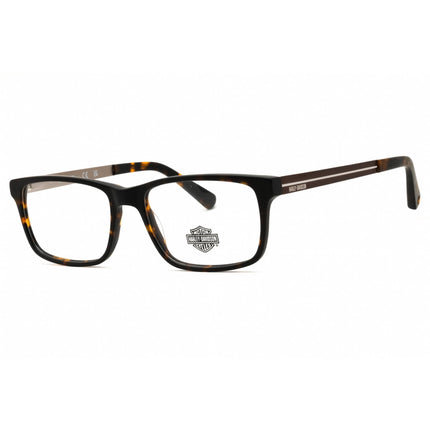 Harley Davidson Men's Eyeglasses - Dark Havana Plastic Rectangular Frame | HD0752 052 ,