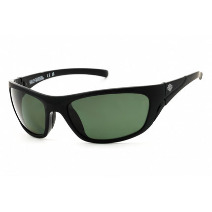Harley Davidson Men's Sunglasses - Black Full Rim Wraparound Frame | HD0903X 02R ,