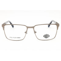 Harley Davidson Men's Eyeglasses - Matte Light Nickeltin Full Rim Frame | HD0976 011 ,