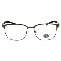 Harley Davidson Men's Eyeglasses - Matte Gunmetal Metal Full Rim Frame | HD50018 009 ,