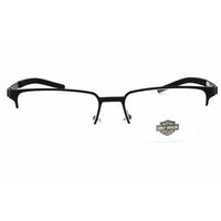 Harley Davidson Eyeglasses - Men's Matte Black Cat Eye Half Rim, 55mm | HD50019 002 ,