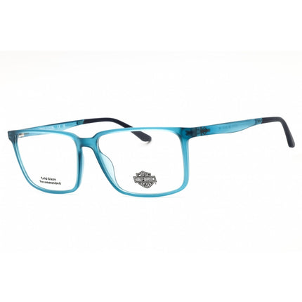 Harley Davidson Men's Eyeglasses - Matte Blue Cat Eye Full Rim Frame | HD50021 091 ,