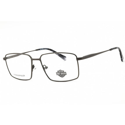 Harley Davidson Men's Eyeglasses - Matte Light Nickeltin Full Rim Frame | HD50103 011 ,
