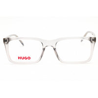 Hugo Men's Eyeglasses - Grey Plastic Rectangular Full Rim Frame | HG 1317 0KB7 00 ,