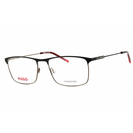 Hugo Men's Eyeglasses - Matte Black Dark Ruthenium Full Rim Frame | HG 1182 0RZZ 00 ,