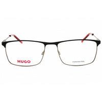 Hugo Men's Eyeglasses - Matte Black Dark Ruthenium Full Rim Frame | HG 1182 0RZZ 00 ,