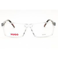 Hugo Men's Eyeglasses - Grey/Green Acetate Rectangular Shape Frame | HG 1262 03U5 00 ,