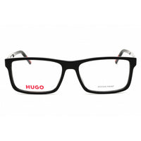 Hugo Men's Eyeglasses - Black Acetate Rectangular Full Rim Frame | HG 1262 0807 00 ,