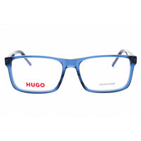 Hugo Men's Eyeglasses - Blue Acetate Rectangular Full Rim Frame | HG 1262 0PJP 00 ,