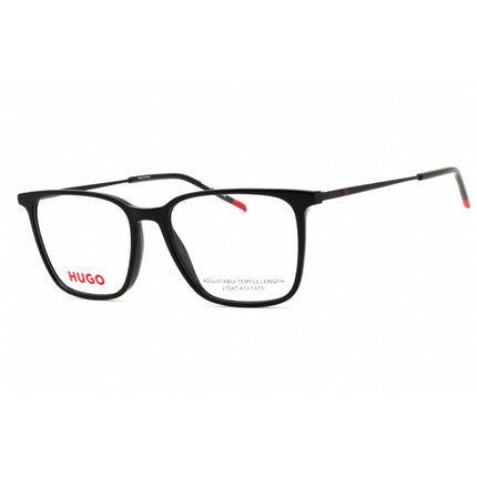 Hugo Men's Eyeglasses - Black/Red Plastic Rectangular Shape Frame | HG 1288 0OIT 00 ,