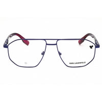 Karl Lagerfeld Unisex Eyeglasses - Oval Shape Metal Full Rim Frame | KL353 404 ,