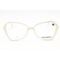 Karl Lagerfeld Women's Eyeglasses - Cat Eye Shape Metal Full Rim Frame | KL354 105 ,