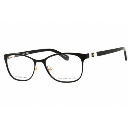 Kate Spade Women's Eyeglasses - Black Full Rim Rectangular Shape Frame | Jonae 0807 00 ,
