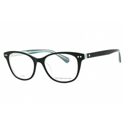 Kate Spade Women's Eyeglasses - Green Plastic Full Rim Oval Frame | Kamila 01ED 00 ,