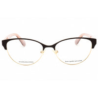 Kate Spade Women's Eyeglasses - Brown Plastic Full Rim Cat Eye Frame | EMELYN 009Q 00 ,