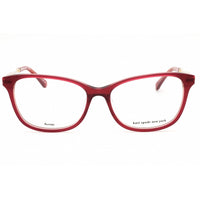 Kate Spade Women's Eyeglasses - Burgundy Plastic Full Rim Cat Eye Frame | GAEL 0LHF 00 ,