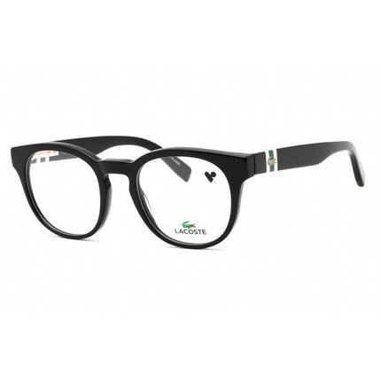 Lacoste Unisex Eyeglasses - Round Shape Black Acetate Full Rim Frame | L2904 001 ,