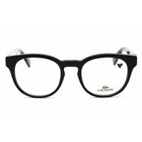 Lacoste Unisex Eyeglasses - Round Shape Black Acetate Full Rim Frame | L2904 001 ,