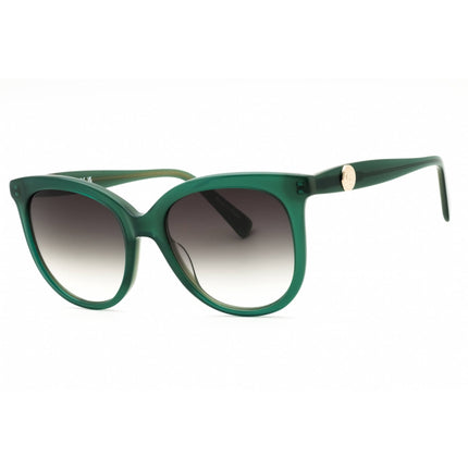 Longchamp Women's Sunglasses - Green Acetate Round Shape Full Rim Frame | LO731S 303 ,