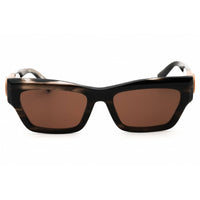 Longchamp Women's Sunglasses - Striped Black Acetate Cat Eye Shape Frame | LO763S 008 ,