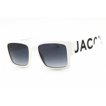 Marc Jacobs Unisex Sunglasses - White Plastic Rectangular Shape Frame | 739/S 0CCP 9O ,