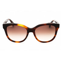 Max Mara Women Sunglasses - Dark Havana Acetate Full Rim Oval Shape Frame | MM0068 52F ,