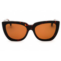 Max Mara Women Sunglasses - Dark Havana Acetate Full Rim Cat Eye Frame | MM0090 52E ,