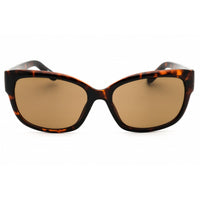 Nautica Women's Sunglasses - Dark Tortoise/Brown Rectangular Shape Frame | N2223S 206 ,