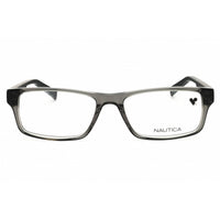 Nautica Men's Eyeglasses - Smoke Crystal Acetate Rectangular Shape Frame | N8159N 015 ,