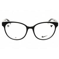 Nike Women's Eyeglasses - Black/Crystal Clear Full Rim Cat Eye Shape Frame | 7164 010 ,