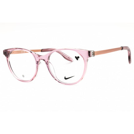 Nike Women's Eyeglasses - Mauve/Pink Laminate Acetate Cat Eye Shape Frame | 7173 556 ,