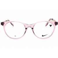 Nike Women's Eyeglasses - Mauve/Pink Laminate Acetate Cat Eye Shape Frame | 7173 556 ,